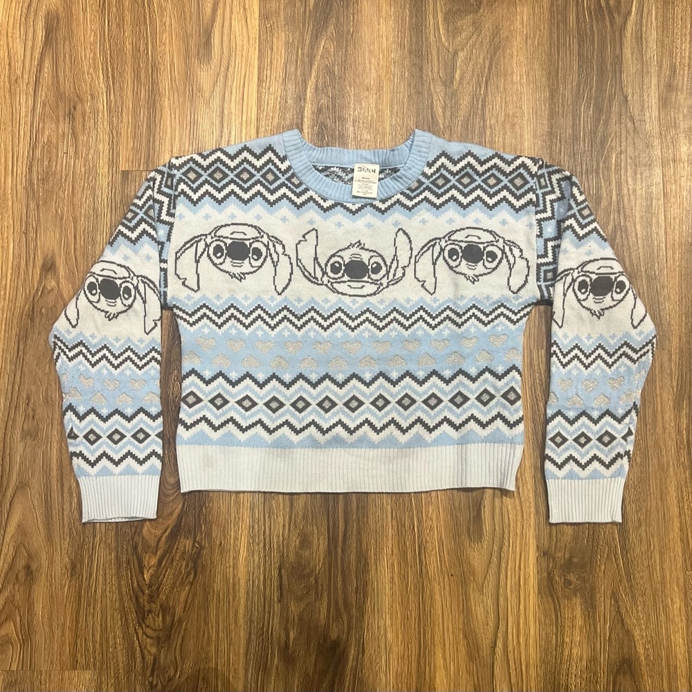 Disney Stitch Sweater SIZE YOUTH XL-14/16